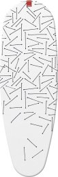 Rayen Pokrowiec we wzory na deskę do prasowania 130 x 47 cm