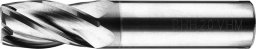 Frez węglikowy Baildon DIN 6527 L FWP4L 16 mm, VHM TiAlN, Z4, 92-26 mm