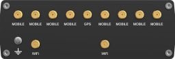 Teltonika RUTM52, Wi-Fi 5 (802.11ac), Dual-band (2,4 GHz / 5 GHz), Ethernet LAN, 5G, Sort, Industriel router