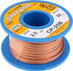 GootWick Plecionka do cyny CP-20B 2 mm x 30 m z topnikiem Japan Oryginał