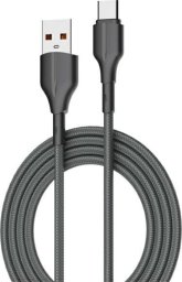 Beline Beline Kabel 25W USB-A/USB-C 2m czarny/black BLNCBC02
