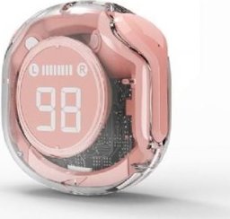 Słuchawki Gembird Słuchawki douszne TWST-01-PK z mikrofonem r&oacute;zowe