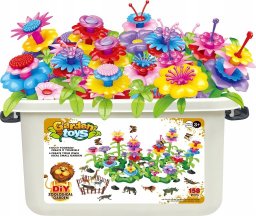 Klocki Konstrukcyjne Zestaw OgrÃ³d 158 el. motyle