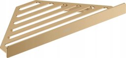 Corner shower shelf Hansgrohe AddStoris 41741140, brushed bronze
