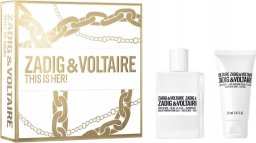 Set Zadig & Voltaire: This Is Her, Eau De Parfum, For Women, 50 ml + This Is Her, Hydrating, Body Lotion, 50 ml For Women