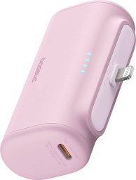 Powerbank OS-Baseus Compact IP 5000mAh 20W (różowy)
