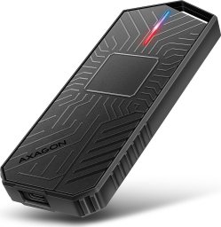Axagon EEM2-GAM, USB-C 10Gbps - NVMe & SATA SSD GAME M.2 box, bezroubkov Obudowa SSD Czarny