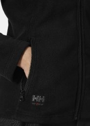 Women's sweater HELLY HANSEN Manchester 2.0 Fleece JKT, black L