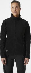 Women's sweater HELLY HANSEN Manchester 2.0 Fleece JKT, black XS