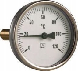 Afriso Termometr bimetal BiTh63 100mm 0-120^C GZ1/2 AXA