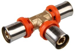 Trójnik zaprasowywany red - 25x25x16 Sigma Li Premium