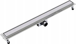700 liniowe odwodnienie prysznicowe AQUA STEEL LA z rusztem szlifowanym SZGM (S)