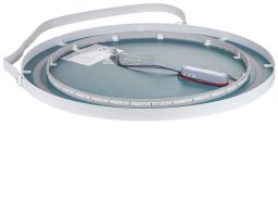 Lustro Okrągłe Fi65 Na Pasku Belt White Led
