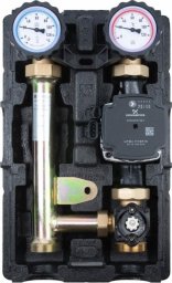 Afriso Grupa pompowa MK DN25 z zaworem 3-drogowym mieszającym z pompą Grundfos UPM3 HYBRID 25-70. (DWZ)