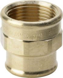 Viega Mufa redukcyjna 1/2x3/8 brąz