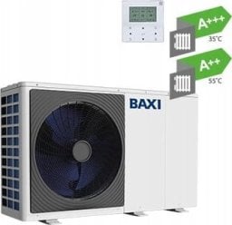 BAXI - Inwerterowa pompa ciepła powietrze/woda AURIGA 10 M-A, monoblok, zasilanie 1-f (Nowa wersja) (DWZ)