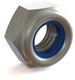 Nakrętka 6-kąt. M8 samokontrująca