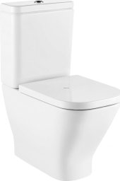 GAP SQUARE Miska WC do kompaktu Rimless 60 cm, przyścienna BTW, o/podwójny