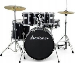 ZESTAW Perkusja Startone Star Drum Set Studio-BK dla początkujących Nowy