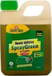 Nawóz SprayGreen do Trawników z Mchem - ZAPAS 950ml Zielony Dom