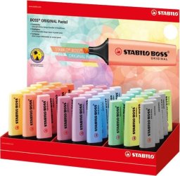 Zakreślacz STABILO BOSS Original Pastel display 45 szt.