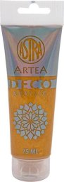 Farba akrylowa DECO ARTEA 75 ml tuba - Metaliczny Złoty
