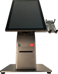 Kiosk  E-200B-KIOSK 21.5", J6412, 8GB RAM, 128GB SSD, Windows IoT, obudowa nablatowa, podstawka pod terminal płatniczy