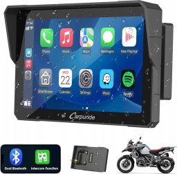 Carpuride W702B Pro motocyklowy ekran Carplay BMW bezprzewodowy 7" nowy