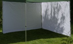 Komplet dwóch ścian do pawilonu PROFI 3 x 3 m - biały