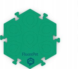 Springos FluentPet - HexTile Flex - piankowa mata do przycisków - zielona
