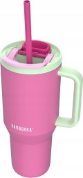 Kubek termiczny z teleskopową słomką Kambukka Rio Tumbler 950ml Bubblegum Mint