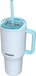 Kubek termiczny z teleskopową słomką Kambukka Rio Tumbler 950ml Frosty Coconut