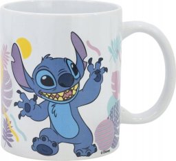 Disney Stitch - Kubek ceramiczny z kolekcji Hawaian Flower 325 ml
