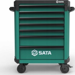 SATA WORKSHOP TROLLEY 7-DRAWERS PRO GREEN 299 pcs.