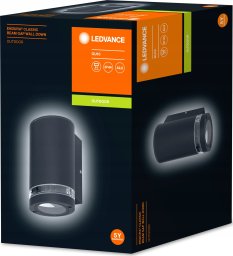 Outdoor wall light LEDVANCE Endura Beam, IP44, GU10, max 35W, gray, h16.3 cm