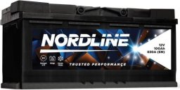Battery NORDLINE, 100 Ah, 12 V, 830 A, 354 x 175 x 190 mm