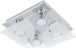 Ceiling lamp EGLO CABI, LED, 4 x 5 W, 4 x 240 lm, IP20, GU10, 25x25 cm