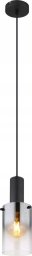 Pendant lamp GLOBO FLORENTINA, 1xE27,40W,230V, metal, black color, o12.5x150cm