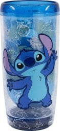 Disney Stitch - Nieprzewracalny kubek Dropsafe z podwójnymi ściankami z kolekcji Ohana 625 ml