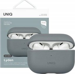 UNIQ Lyden DS - etui ze sztucznej skóry do AirPods Pro 2 niebieskie/czarne - Gwarancja bezpieczeństwa. Proste raty. Bezpłatna wysyłka od 170 zł.