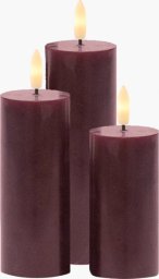 Sirius Home 80617, LED, 1 bulb(s), Bordeaux, Universal, Battery, 5 cm