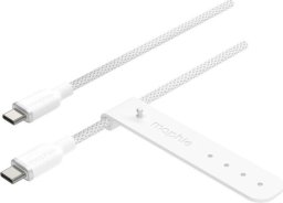 Kabel USB Mophie USB-C - USB-C 3 m Biały (409912830)