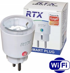 Gniazdko Wtyczka RTX Pomiar Licznik Energii do 260V WiFi TUYA