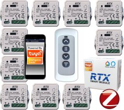 10x Sterownik Rolet TUYA Zigbee Pilot RFRCM GRATIS