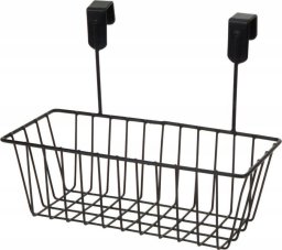 Metalowy koszyk do zawieszenia na drzwiach, 28 x 15 x 21 cm