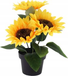 ProGarden Sztuczna roślina słonecznik, 20 cm