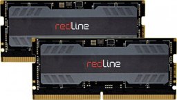 Mushkin DDR5 - 96GB - 4800 - CL - 40 (2x 48 GB) dual kit, memory (black, MRA5S480FGGD48GX2, Redline SODIMM)