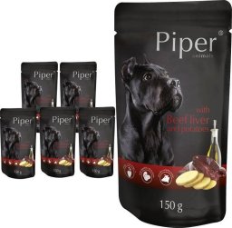 Mokra karma dla psa Piper Animals z wątrobą wołową i ziemniakami 10 x150 g
