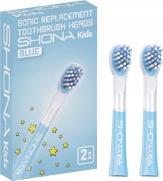 SHONA KOŃCÓWKI DO SZCZOTECZKI VISION KIDS BLUE