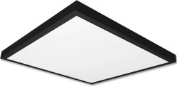 Sufitowy panel LED pod i nad tynkowy 60X60 60W + czarna ramka